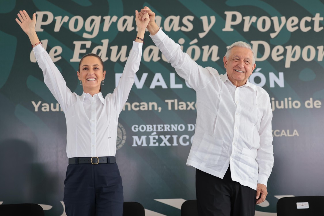 AMLO Destaca La Continuidad De Programas Sociales Con Claudia Sheinbaum