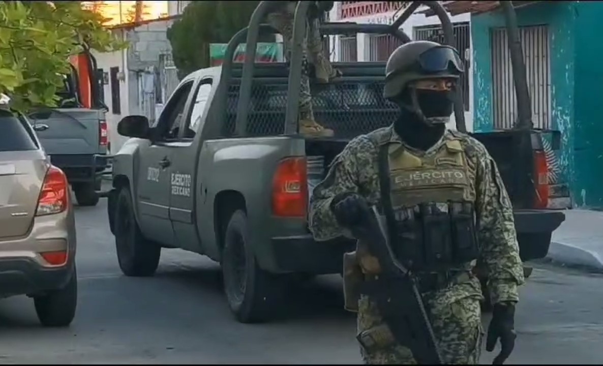 Ejército Mexicano en apoyo a corporaciones estatales y locales catean y aseguran tres inmuebles