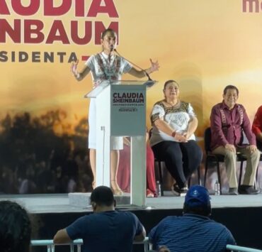 Claudia Sheinbaum promete justicia para Campeche