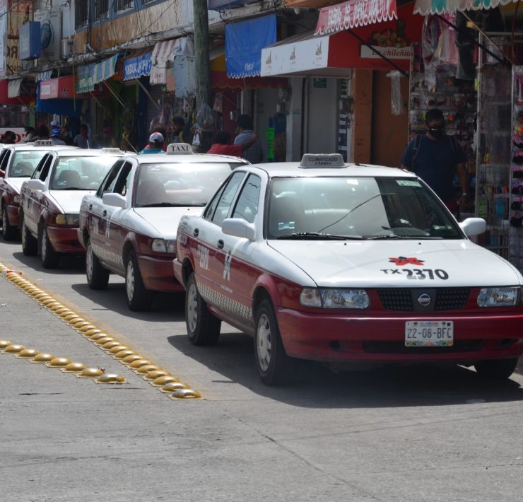 Taxistas de Ciudad del Carmen se sumarán a la marcha general en Campeche