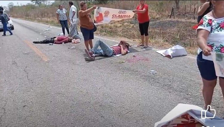 Brigadistas de Morena en Campeche