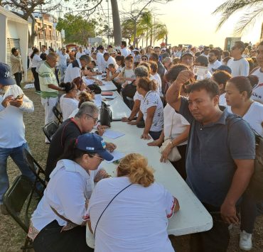 Más de 8 mil firmas