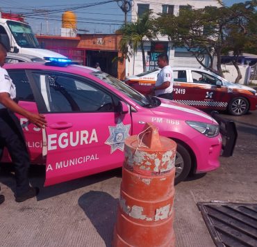 Movilización policiaca en construcción de nueva gasolinera
