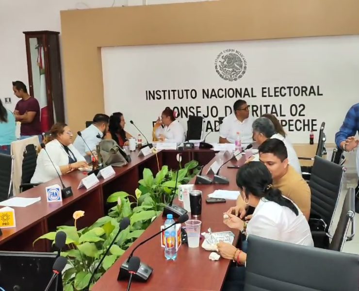 Inicia sesión especial en el Consejo Distrital 02 Electoral del INE