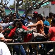 Morenistas y Priistas se enfrentaron