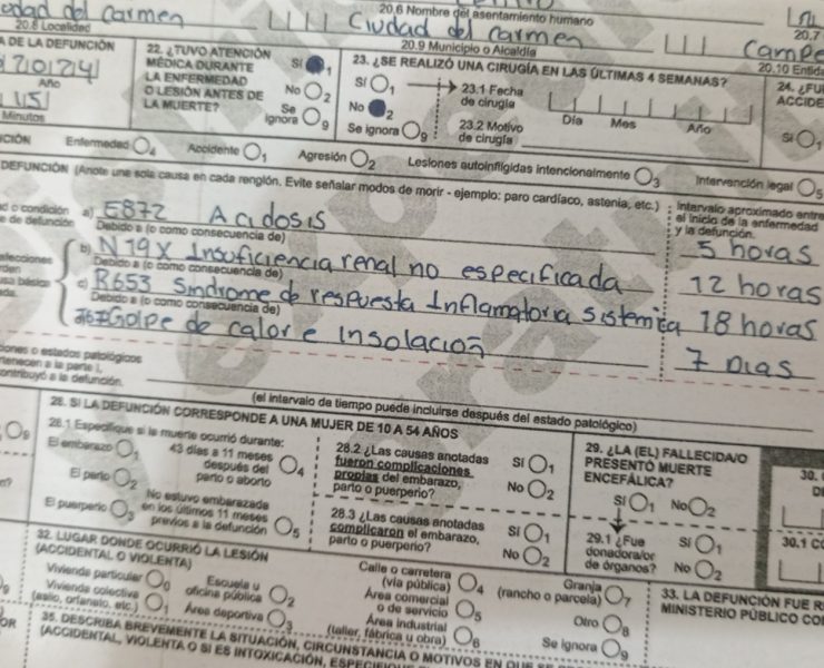 Dos personas han perecido por golpe de calor