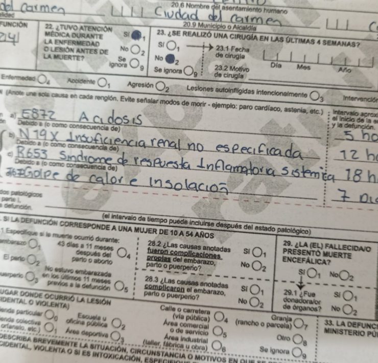 Dos personas han perecido por golpe de calor