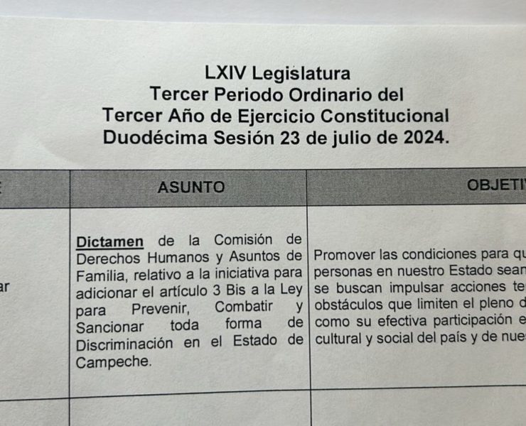 Le ponen freno a la discriminación en Campeche