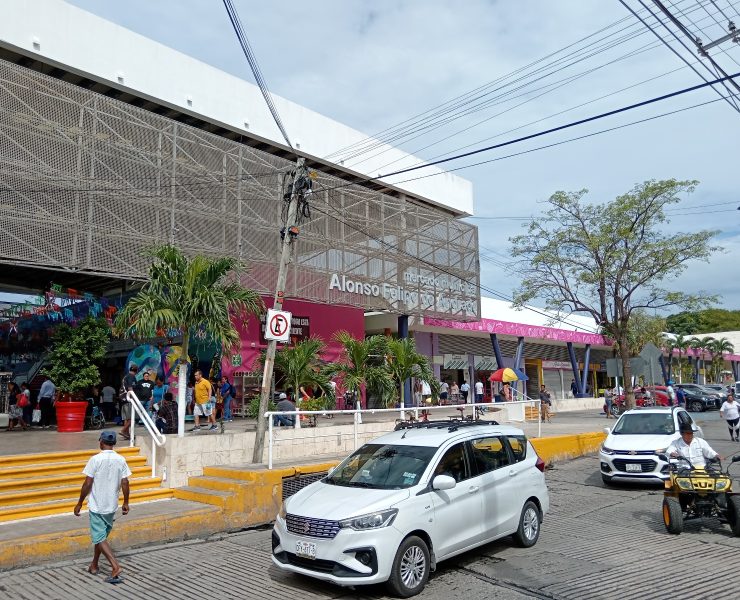 Mantenimiento al mercado AFA para recibir a visitantes