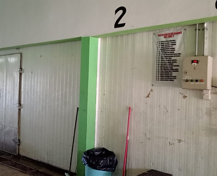 Carniceros se quedan sin un cuarto frío en el mercado principal