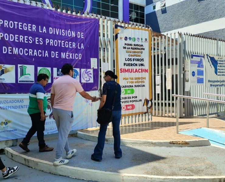 Trabajadores del Poder Judicial de la Federación sin fecha para levantar el paro