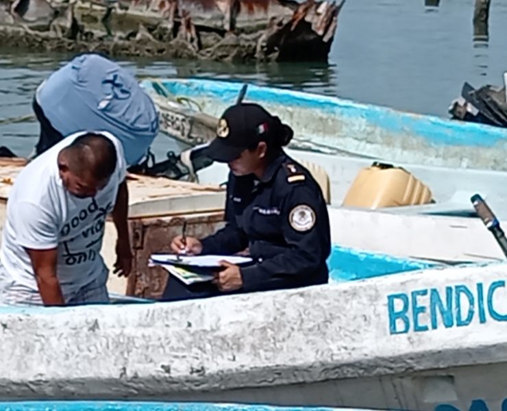 Capitanía de Puerto verifica lanchas ribereñas