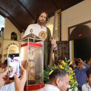 Llegan a Ciudad del Carmen las reliquias de San Judas Tadeo