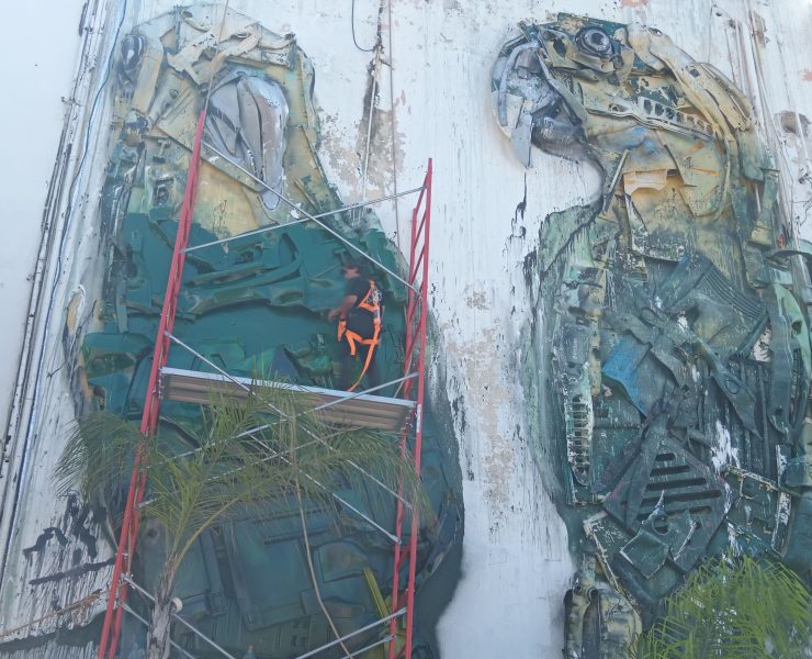 Bordalo II pide más de 400 mil pesos para mover a “Los Loros”