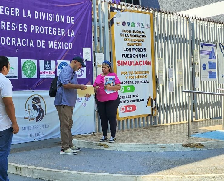 Corrupción y alboroto del PRI y el PAN controversia de la Reforma Judicial