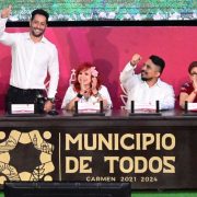 Rinde edil de Ciudad del Carmen su tercer informe municipal