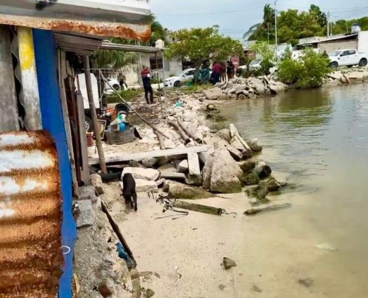 No se permitirá que familias construyan viviendas sobre lagunas