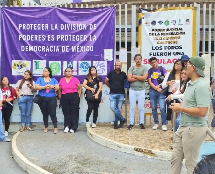 Presionan a trabajadores del Tribunal de la Federación