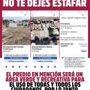 Defraudadores ofrecen en venta predio del Ayuntamiento