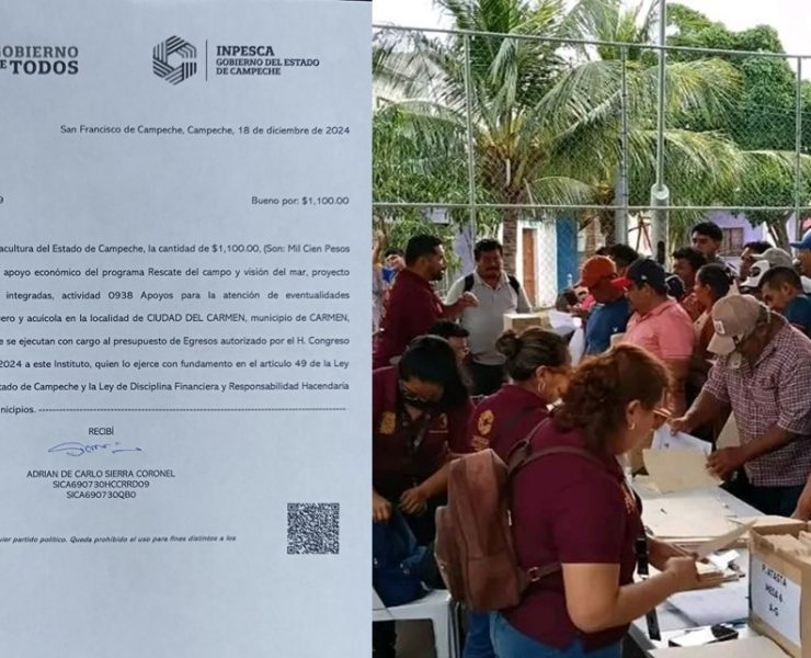 Reciben pescadores ribereños apoyos económicos