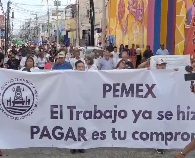 La marcha de empresarios contra Pemex fue saludable
