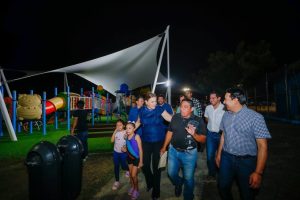 Inauguración del renovado parque en el sur de Mérida, un espacio pensado para mejorar la calidad de vida de las familias meridanas.