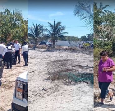 Ayuntamiento clausura construcción en Playa Norte de la prima de un exalcalde