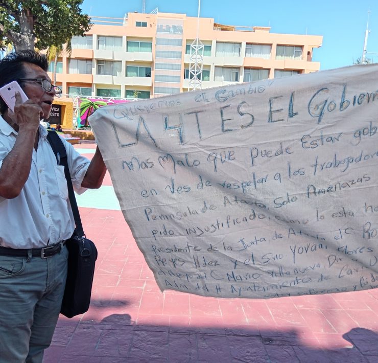 El SUTBAJC anuncia movilización contra la Junta Municipal de Atasta