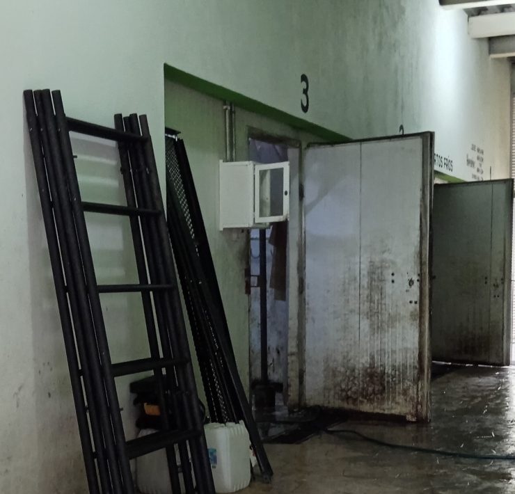 Descuidan mantenimiento a los cuartos fríos del mercado AFA
