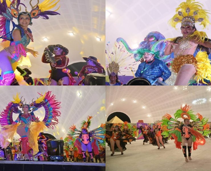 Concurso de comparsas y batucadas del carnaval de Ciudad del Carmen