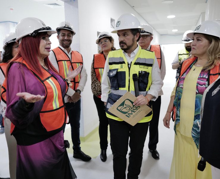 Director del IMSS recorre obra del Hospital Gineco-Pediátrico de Ciudad del Carmen