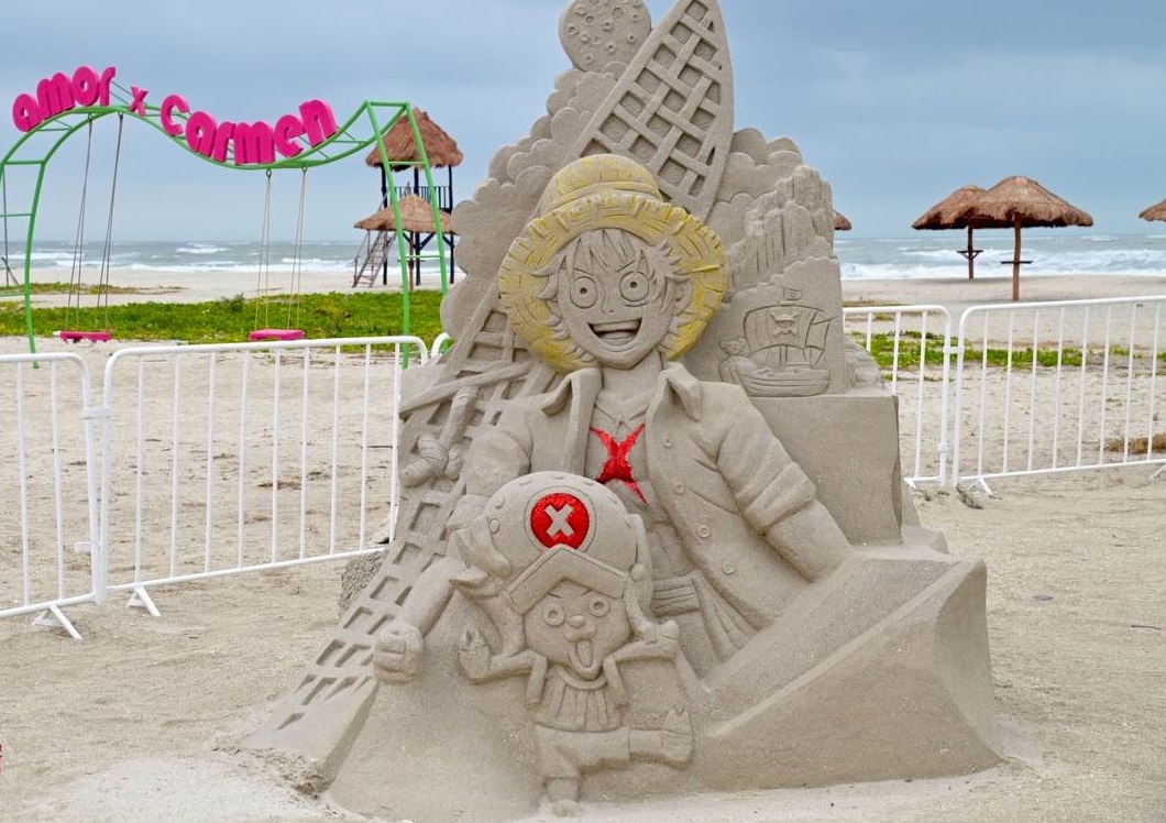 Figuras de arena dirigidas a niños y jóvenes