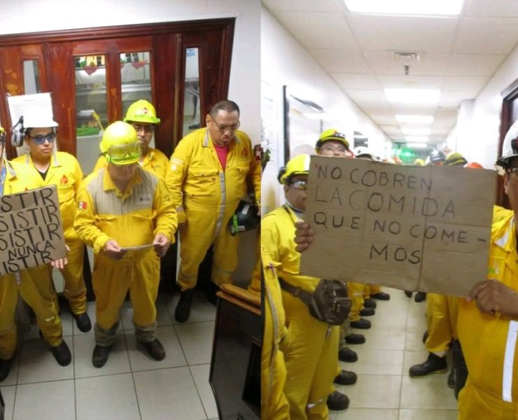 Petroleros de Abkatún Delta se van a huelga por condiciones de alimentos