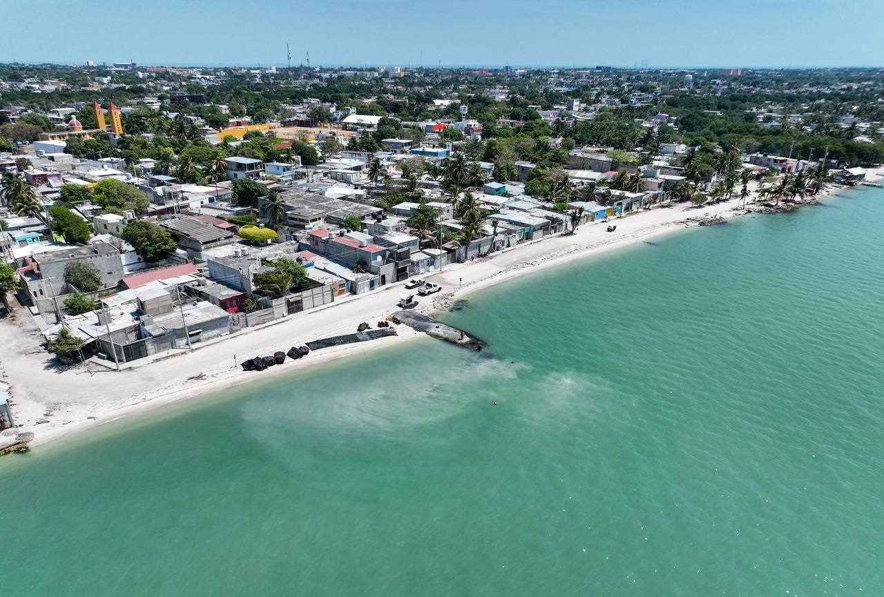 Rescatarán 200 metros de playa de Manigua en Ciudad del Carmen