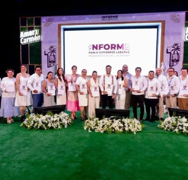 Pablo Gutiérrez Lazarus rindió su primer informe continuidad y compromiso