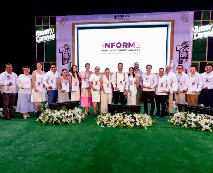 Pablo Gutiérrez Lazarus rindió su primer informe continuidad y compromiso