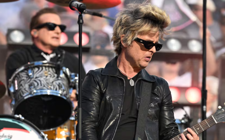 Green Day no confrontó a Trump ni a MAGA durante el Super Bowl