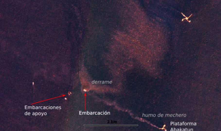 Ambientalistas identifican posible origen de fuga en Campeche