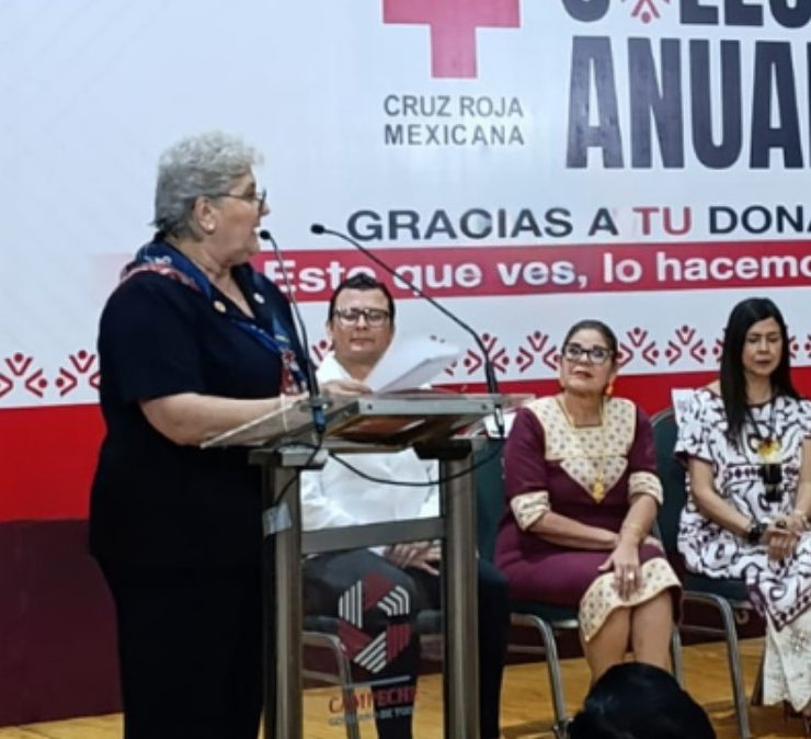 Cruz Roja en Campeche llama a la sociedad para fortalecer sus labores