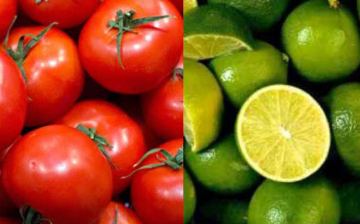 Los precios del tomate y el limón se van al cielo en Campeche