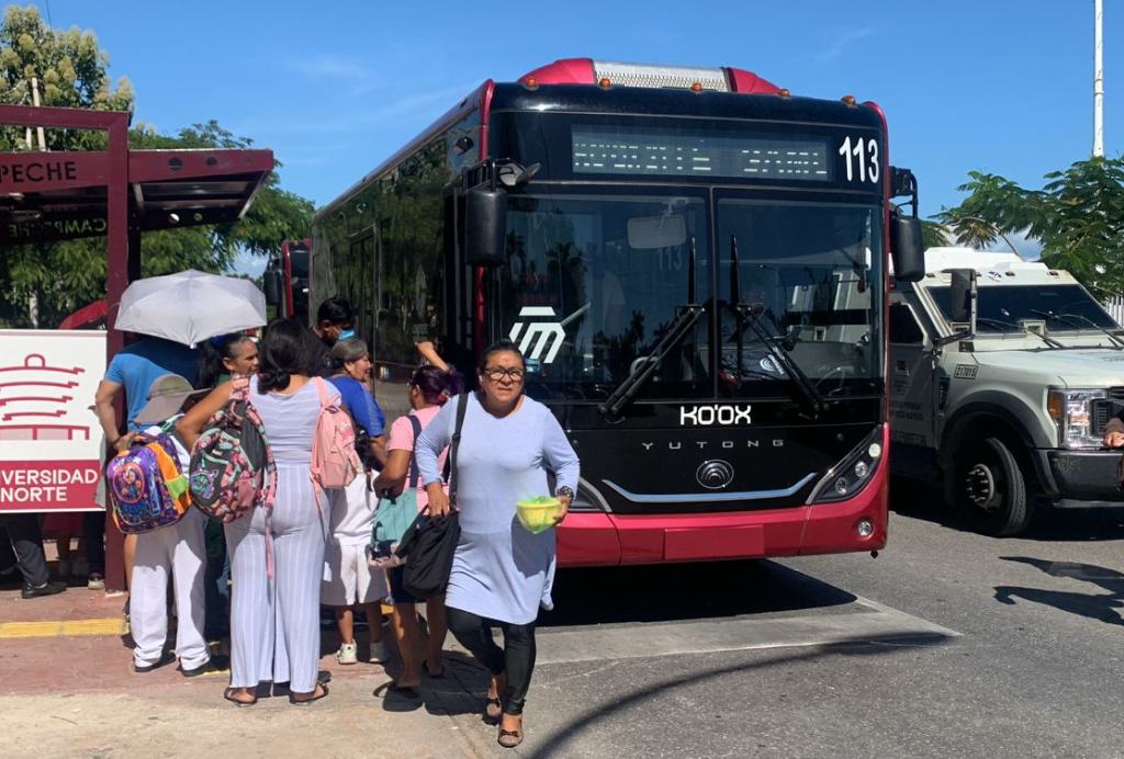 Modernización del transporte en Campeche