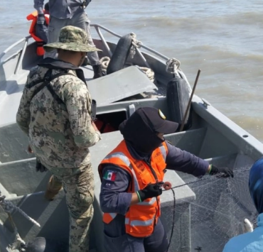 Semar confisca mil 400 kilogramos de producto en Campeche