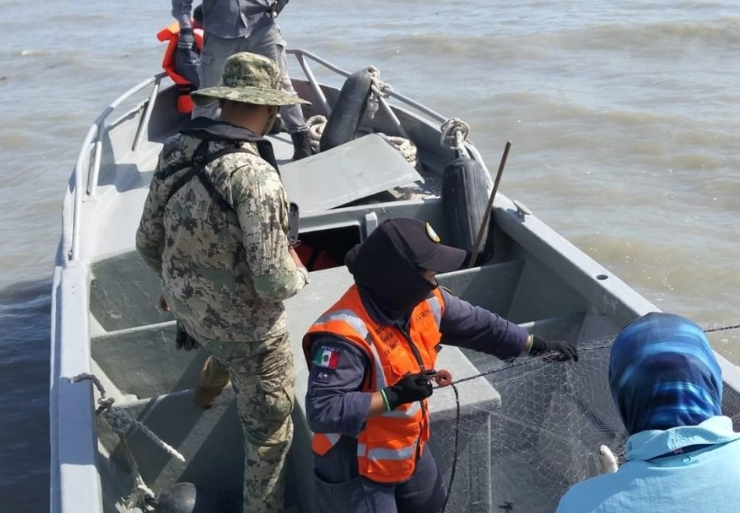 Semar confisca mil 400 kilogramos de producto en Campeche