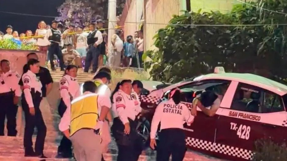 Accidente en la privada Montes de los Olivos