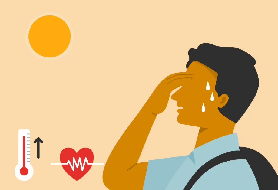 Señales de golpe de calor que no debes ignorar