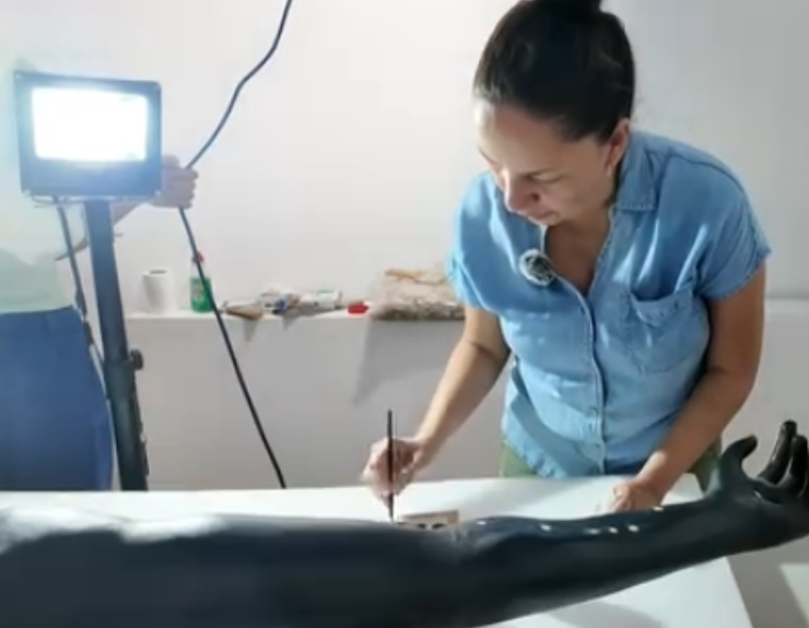 Avanza restauración del Cristo Negro de San Román