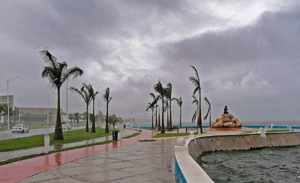 Lluvias y tormentas eléctricas en la región
