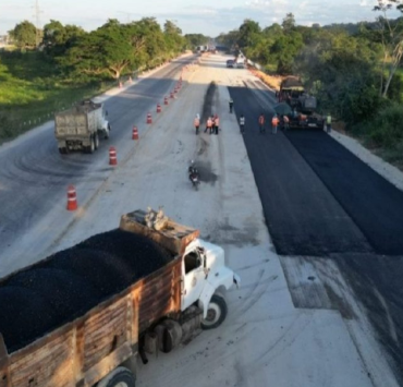 Avanza modernización en carretera Tabasco-Campeche