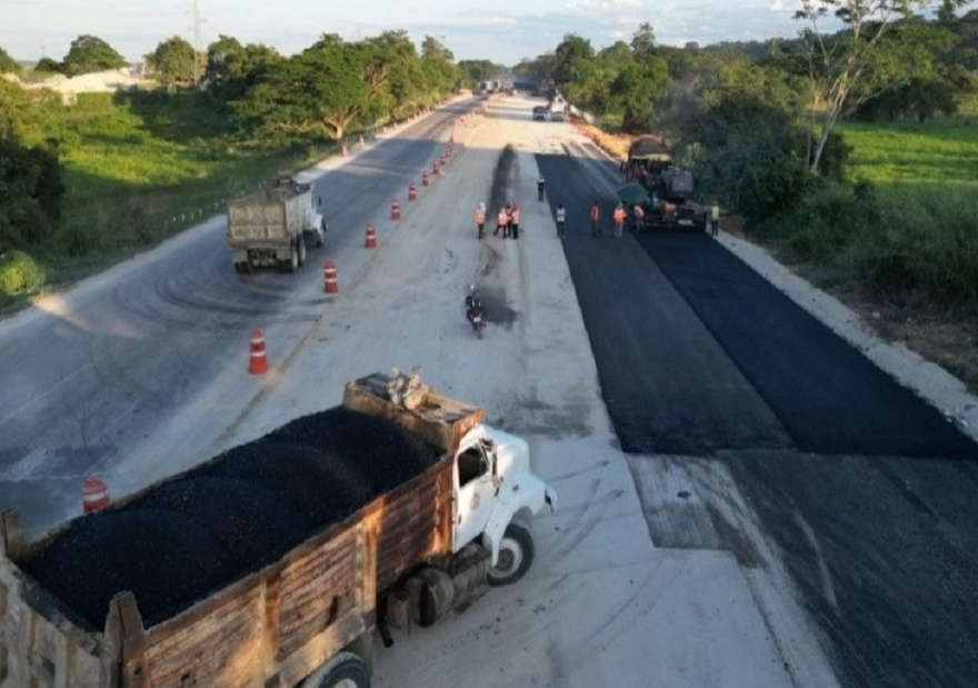 Avanza modernización en carretera Tabasco-Campeche