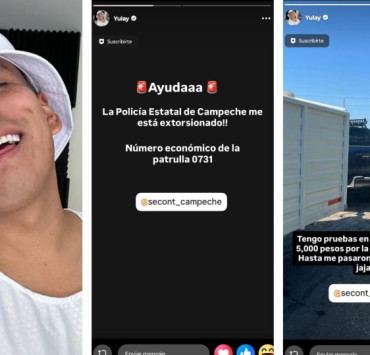 Influencer Yulay denuncia extorsión en Campeche impactante